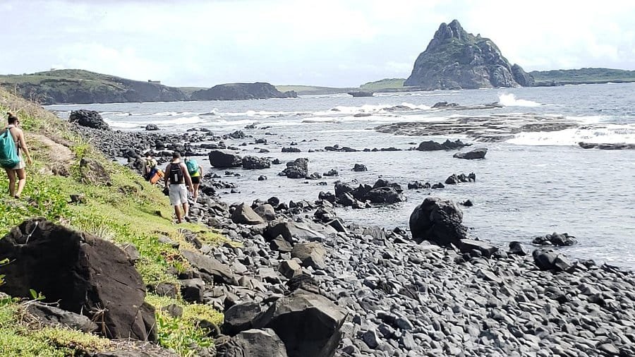 Praia da Caieira em Fernando de Noronha