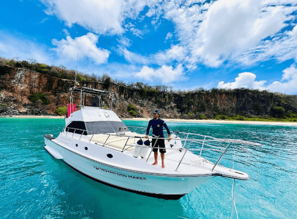 Passeio de barco em Fernando de Noronha
