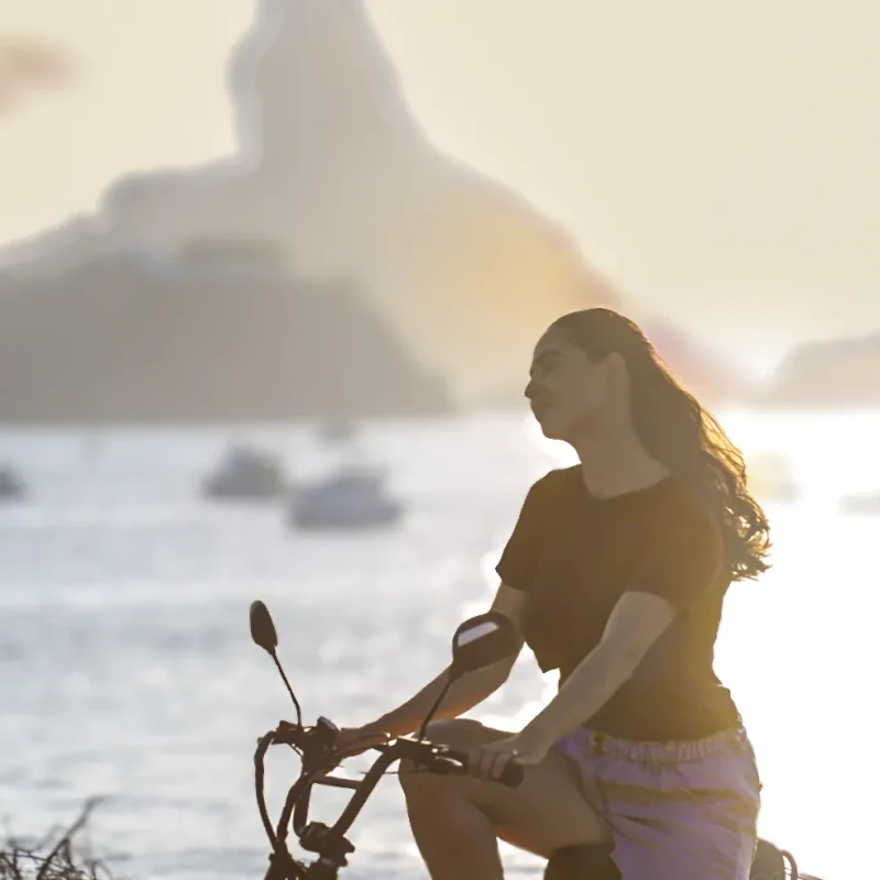 Bike em Noronha