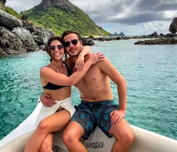 Casal - Passeio privativo de Lancha Vida Mansa em Fernando de Noronha