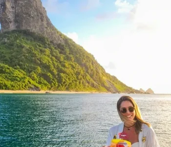 Morro do pico - Passeio privativo de Lancha Vida Mansa em Fernando de Noronha