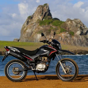 Moto em Noronha